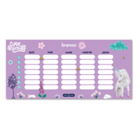 Ars Una Cute Animals Unicorn 25 (5448) 1 lapos órarend