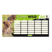 Ars Una Icons of the Wild-Lions 25 (5504) 1 lapos órarend