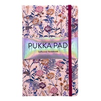 Pukka Pad Bloom A5 192 oldalas vonalas rózsaszín gumipántos napló