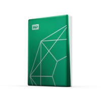 Western Digital 2TB USB 3.2 2,5" My Passport Ultra 20th Emerald Anniversary Edition zöld külső winchester