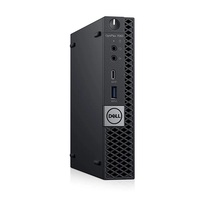 Dell OptiPlex 7060 Micro/i5-8th/16GB/512GB SSD/Win Pro COA/fekete asztali számítógép (Használt A+)