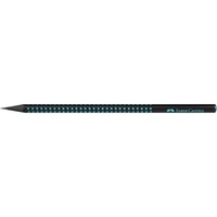 Faber-Castell Sparkle Midnight B háromszögletű fekete/óceánkék grafitceruza