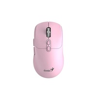 Genius NX-8080S BT Bluetooth + 2.4G rózsaszín csendes egér Copilot gombbal