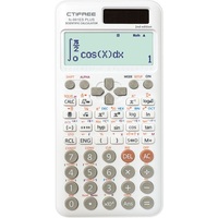 CTIFREE FC-991 ES PLUS 2nd FEHÉR tudományos számológép, 77x161mm, dual power