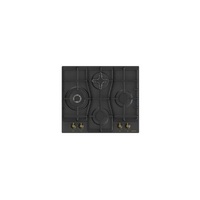 Gorenje GW6D42CLB, matt fekete, beépíthető, gáz,  főzőzóna: 4, beépíthető méret: 52 cm, főzőlap