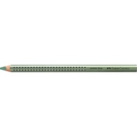 Faber-Castell Grip Jumbo háromszögletű metál zöld színes ceruza
