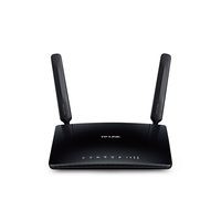 TP-Link TL-MR6400 4G LTE vezeték nélküli fekete router