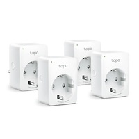 TP-Link Tapo P100(4-pack) fehér Wi-Fi aljzat TP-Link Tapo P100(4-pack) fehér Wi-Fi aljzat