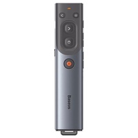 Baseus Orange Dot AI szürke vezeték nélküli akkumulátoros prezenter és lézer mutató
