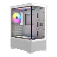 RAIDMAX i802 Air fehér (táp nélküli) ablakos ATX ház