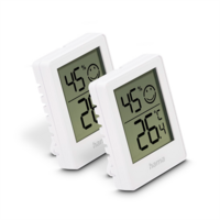 Hama 00222233 BAROS 2db-os hőmérséklet és páratartalom mérő