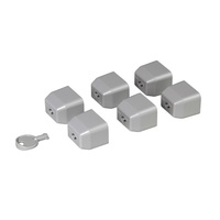 Legrand 646895 zárósapka készlet C19 standard aljzathoz + 1 db kulcs LCS PDU-hoz