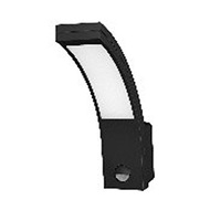 Anco 321801 10W mozgásérzékelővel 140°, 800lm, IP54, 4000K, aluminium, 18,8x25 cm, fekete kültéri Led lámpa