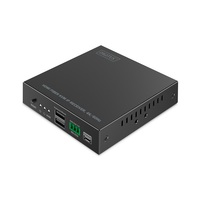 DIGITUS DS-55349 HDMI 4K UHD 60Hz KVM IP 40km/300m optikai extender vevőegység