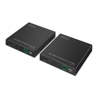 DIGITUS DS-55350 HDMI 4K UHD 60Hz IP 40km/300m optikai extender szett DIGITUS DS-55350 HDMI 4K UHD 60Hz IP 40km/300m optikai extender szett