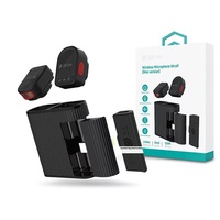 Devia ST126091 Ultra1 fekete vezeték nélküli influenszer mikrofon pár