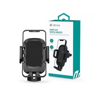 Devia ST353512 Magic Clip 5-9" szellőzőrácsba illeszthető fekete autós tartó Devia ST353512 Magic Clip 5-9" szellőzőrácsba illeszthető fekete autós tartó