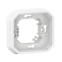 Legrand 069692L Plexo 55 egyes keret, csavaros rögzítéshez, fehér Legrand 069692L Plexo 55 egyes keret, csavaros rögzítéshez, fehér