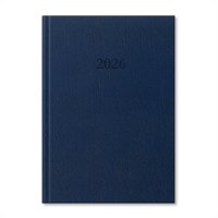 Period Standard 2026 B5 heti beosztású kék műbőr határidőnapló