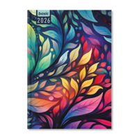 Period Basic Rainbow 2026 B5 heti beosztású határidőnapló Period Basic Rainbow 2026 B5 heti beosztású határidőnapló