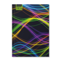 Period Neon Waves 2026 B5 heti beosztású határidőnapló Period Neon Waves 2026 B5 heti beosztású határidőnapló