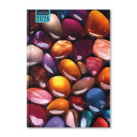 Period Neon Pebbles 2026 B6 heti beosztású határidőnapló Period Neon Pebbles 2026 B6 heti beosztású határidőnapló