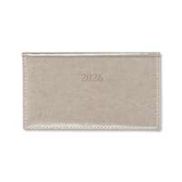 Period Border Ezüst 2026 fekvő körbevarott zsebnaptár Period Border Ezüst 2026 fekvő körbevarott zsebnaptár