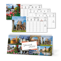 PD Csonka Városok 2026 asztali naptár PD Csonka Városok 2026 asztali naptár