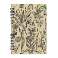 PD Grass 07 A5 heti beosztású spirálos határidőnapló PD Grass 07 A5 heti beosztású spirálos határidőnapló