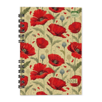 PD Grass 09 A5 heti beosztású spirálos határidőnapló PD Grass 09 A5 heti beosztású spirálos határidőnapló