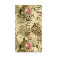 PD Grass 04 A5 heti beosztású tűzőtt mini zsebnaptár PD Grass 04 A5 heti beosztású tűzőtt mini zsebnaptár