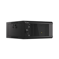 Lanberg WAFA-5604-10B 19" 12U SZÉL:570mm MÉLY:600mm MAG:277mm összeszerelt üvegajtós fekete fali rack szekrény Lanberg WAFA-5604-10B 19" 12U SZÉL:570mm MÉLY:600mm MAG:277mm összeszerelt üvegajtós fekete fali rack szekrény