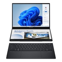 Asus ZenBook Duo UX8406CA-PZ222W 14"WQ+/Intel Core Ultra 7 255H/32GB/1TB/Int.VGA/Win11/szürke laptop