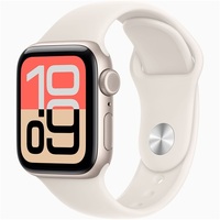 Apple Watch SE3 Cellular (40mm) csillagfény alumínium tok, csillagfény S/M sportszíjas okosóra Apple Watch SE3 Cellular (40mm) csillagfény alumínium tok, csillagfény S/M sportszíjas okosóra