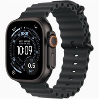 Apple Watch Ultra 3 Cellular (49mm) fekete titánium tok, fekete óceán szíjas okosóra Apple Watch Ultra 3 Cellular (49mm) fekete titánium tok, fekete óceán szíjas okosóra