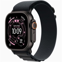 Apple Watch Ultra 3 Cellular (49mm) fekete titánium tok, fekete M alpesi pánt okosóra Apple Watch Ultra 3 Cellular (49mm) fekete titánium tok, fekete M alpesi pánt okosóra