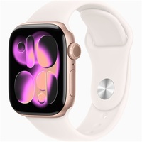 Apple Watch S11 Cellular (42mm) rózsaarany alumínium tok, lágy rózsaszín M/L sportszíjas okosóra Apple Watch S11 Cellular (42mm) rózsaarany alumínium tok, lágy rózsaszín M/L sportszíjas okosóra