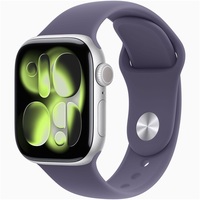 Apple Watch S11 Cellular (42mm) ezüst alumínium tok, ködös lila S/M sportszíjas okosóra Apple Watch S11 Cellular (42mm) ezüst alumínium tok, ködös lila S/M sportszíjas okosóra