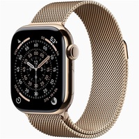 Apple Watch S11 Cellular (42mm) arany titánium tok, arany milánói szíjas okosóra Apple Watch S11 Cellular (42mm) arany titánium tok, arany milánói szíjas okosóra