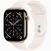 Apple Watch S11 Cellular (46mm) arany titánium tok, lágy rózsaszín M/L sportszíjas okosóra Apple Watch S11 Cellular (46mm) arany titánium tok, lágy rózsaszín M/L sportszíjas okosóra