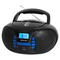 Sencor SPT 2700 BK CD/MP3/USB/Bluetooth fekete boombox Sencor SPT 2700 BK CD/MP3/USB/Bluetooth fekete boombox