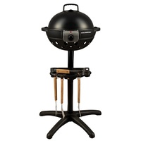 Hausberg HB-540 1600W  állvánnyal, 39,5cm grill átmérő, 5 fokozat, elektromos barbeque grillszett