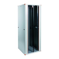 Legrand EVO22U8080 19" 22U 800x800x1004 biztonsági üvegajtós hálózati állószekrény komplett Evoline