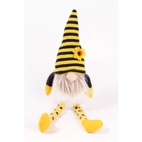 IRIS textil orrszakáll, lógó lábbal, fekete/sárga csíkos 40 cm IRIS textil orrszakáll, lógó lábbal, fekete/sárga csíkos 40 cm