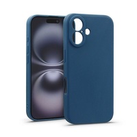 Haffner HF304927 Apple iPhone 16 kék Matt szilikon tok Haffner HF304927 Apple iPhone 16 kék Matt szilikon tok