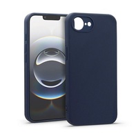 Haffner HF382130 Apple iPhone 16e kék Matt szilikon tok Haffner HF382130 Apple iPhone 16e kék Matt szilikon tok