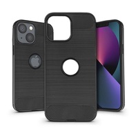 Haffner PT-6357 Apple iPhone 13 Carbon Logo fekete szilikon tok Haffner PT-6357 Apple iPhone 13 Carbon Logo fekete szilikon tok