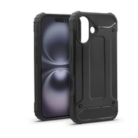 Haffner HF305559 Apple iPhone 16 Armor fekete ütésálló tok