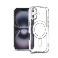 Haffner HF331084 Apple iPhone 16 Clear Mag Cover kameravédős átlátszó szilikon tok