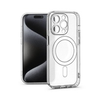 Haffner HF277184 Apple iPhone 15 Pro Frost Mag Cover kameravédős átlátszó szilikon tok Haffner HF277184 Apple iPhone 15 Pro Frost Mag Cover kameravédős átlátszó szilikon tok